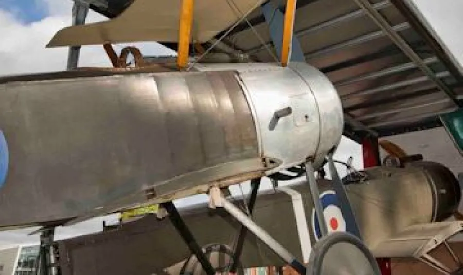 First World War aircraft journey to Cosford