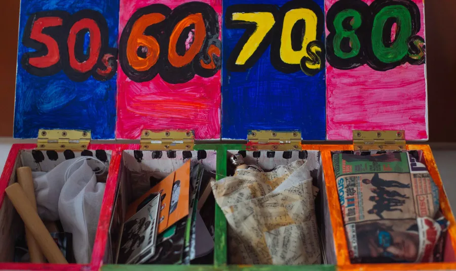 The Ardgowan Primary school created 12 memory boxes