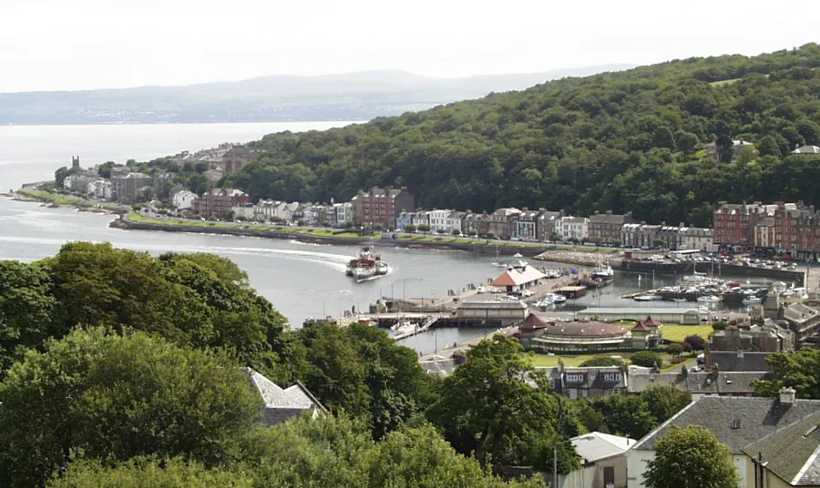 Boat in Rothesay Bay