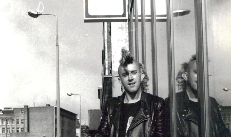 One of punks featured in the Punk London 2016 project 