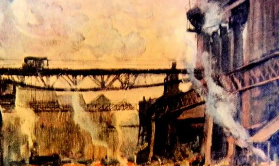 Thorncliffe Blast Furnaces  - 1909