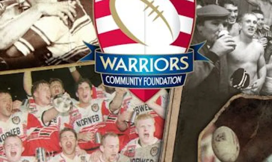 A historical collage of Wigan Warriors Rugby Club