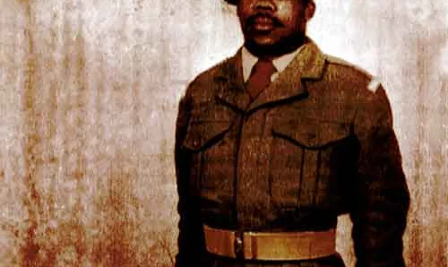 Archive image of a male service personnel