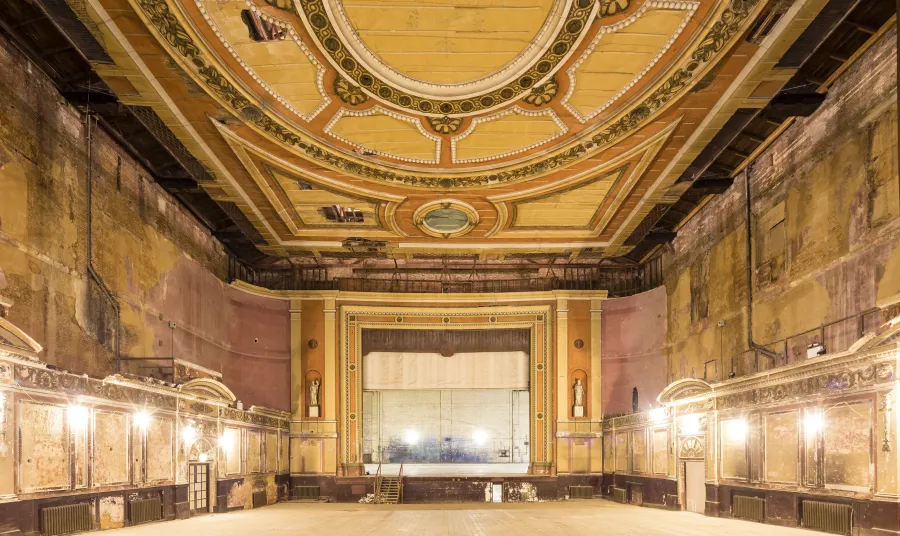 The Victorian theatre at Alexandra Palace