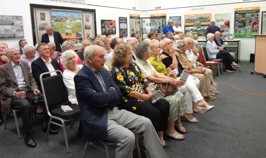 Newport Cricket Club exhibition opening