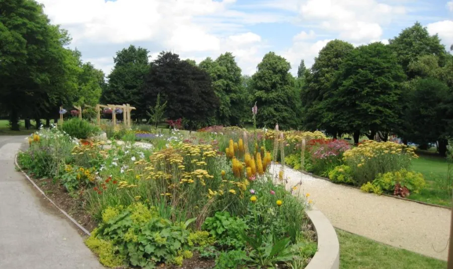 View of the sensory garden, Dartmouth Park