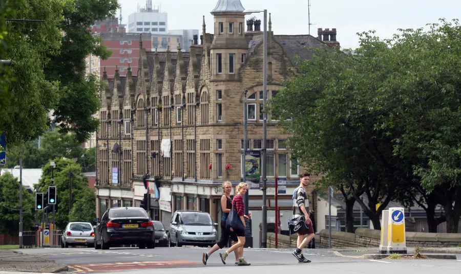 Buildings along Chapeltown Road. Photo Kippa Matthews