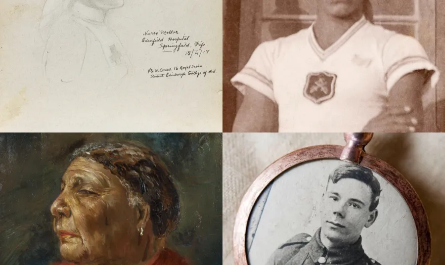 Collage of the people outlined in the story