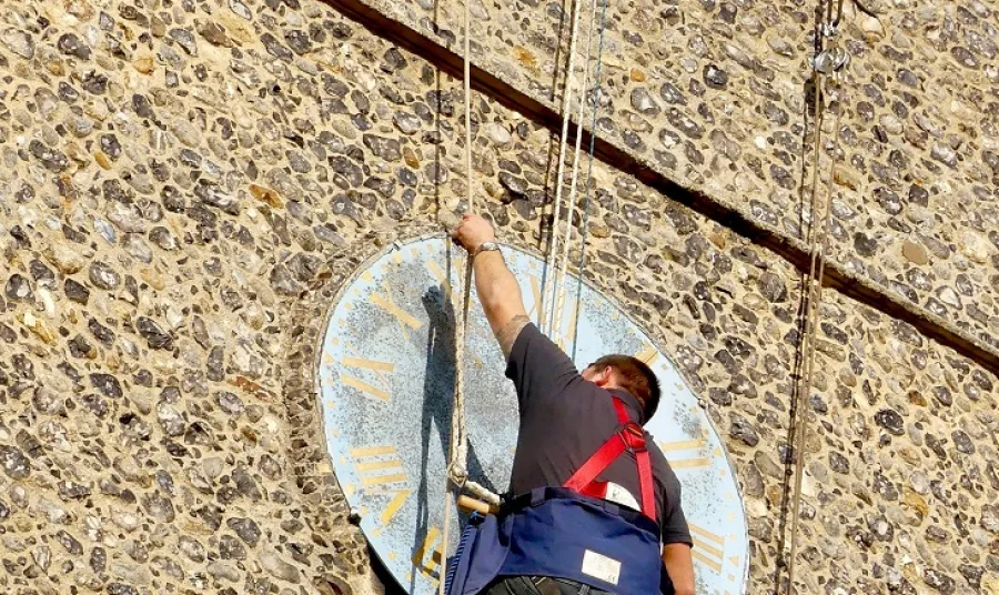 The restoration of St Mary's, Badwell Ash historic turret clock
