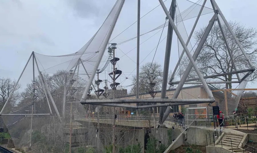 The Snowdon Aviary at London Zoo