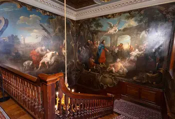 The Pool of Bethesda (1736) and The Good Samaritan (1737) on the Hogarth stair.