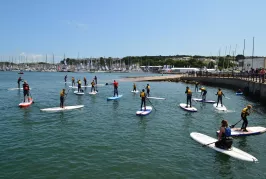 Stand up paddle boarders