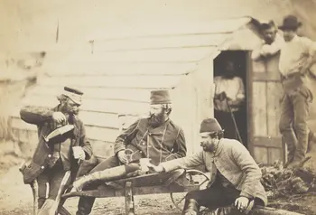 A print from the McKinnon Collection: Hardship in the Camp, Roger FENTON (1819-69)
