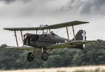 Plane flying