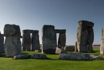 A view of Stonehenge 
