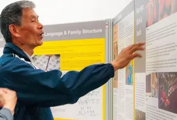 People learning about Chinese Heritage in Birmingham