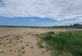Sand dunes on Cleethorpes coastline