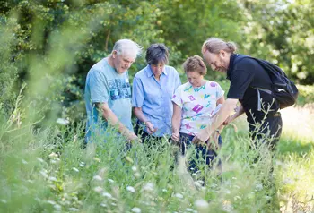 A Changing Lives volunteer connecting people to nature