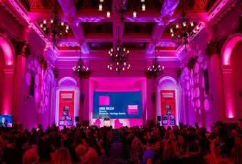 The Museums and Heritage awards ceremony room