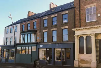 Georgian houses in Sunderland after restoration by the Tyne and Wear Preservation Trust