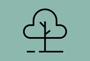 An icon of a tree