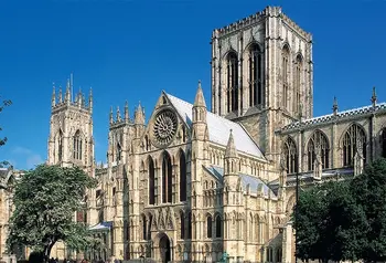 The outside of York Minster