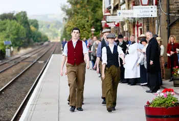Project volunteers in period costume