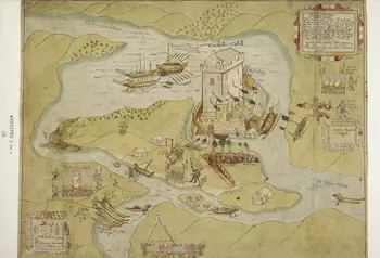 Drawing of Enniskillen Castle from Augustus I ii 39