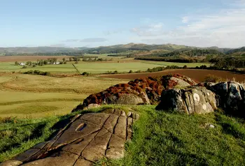 A view across the hill