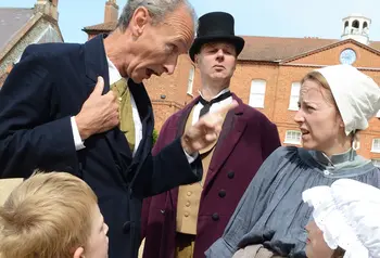Reenactment of life at Gressenhall Farm and Workhouse