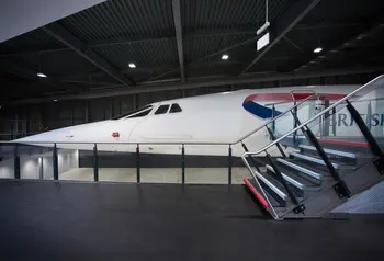 Concorde in its new home