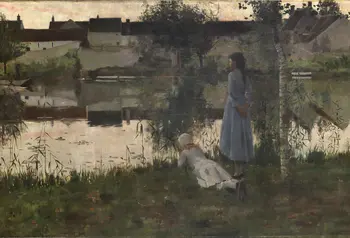 Le Passeur by William Stott of Oldham 