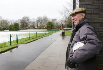 Jack Charlton returns to Hirst Park, Northumberland