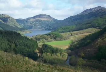 View of Callanders Pass in Loch Lomond & The Trossachs National Park