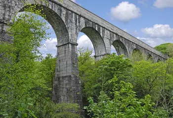 The spectacular Treffry Viaduct