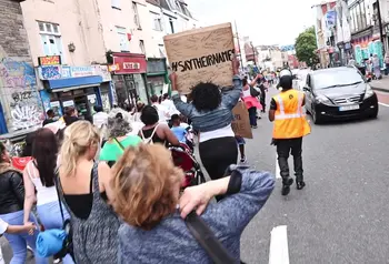 A still from the There IS Black in the Union Jack documentary film