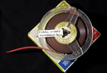 A demo tape recording by Pete Townsend singing 'Pinball Wizard'