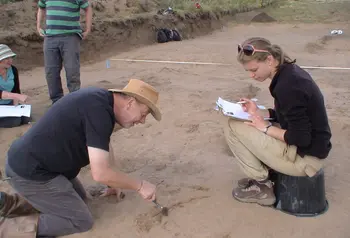 Community archaeologists at work