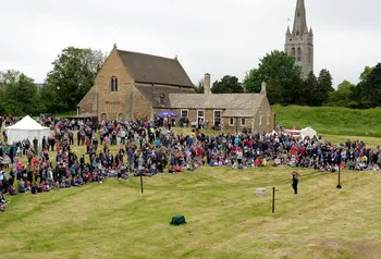 Falconry display at Oakham Castle