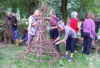 Volunteers learning new skills at the Washburn Heritage centre