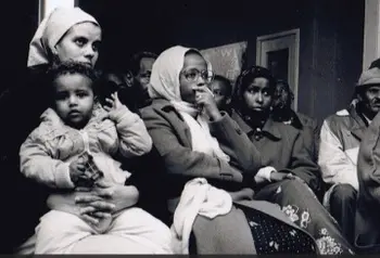 Granby Somali Women's Group at a meeting