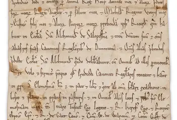 An item from the Lilleshall manuscript collection