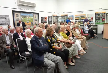 Newport Cricket Club exhibition opening