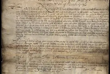 Example of document preserved within the collection. 