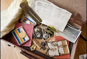 First World War archive material including medals and photographs