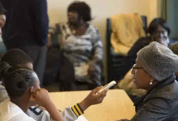 Young people collect oral histories