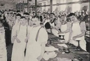 Workers of Rossendale Valley’s shoe manufacturing industry
