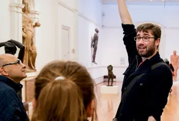 People visiting Leeds Art Gallery and the Thackray Medical Museum