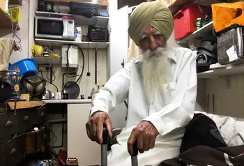 A volunteer shares his family's story of moving after partition to escape the dangers for Muslim families.