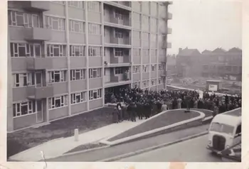 Opening ceremony of Carlton Towers 1959 Camp Rd / Little London, Leeds
